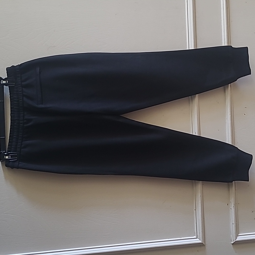 NEW Men's Black Sweatpants with Logo Sz M - Picture 2 of 11